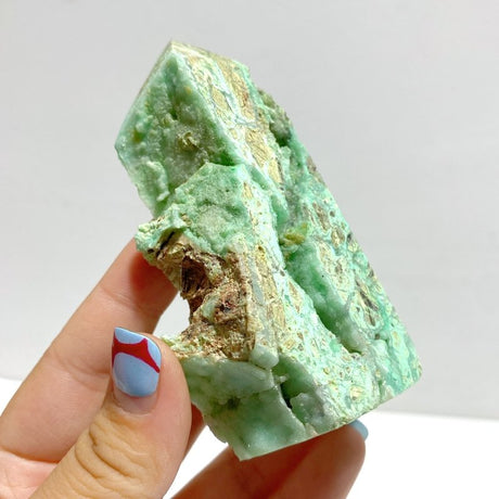 44 Pieces Indonesia Turquoise Druzy Geode Tower Point - Wholesale Crystals