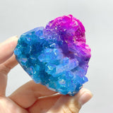45 Pieces Angel Aura Heart Crystals Spirit Quartz Cluster - Wholesale Crystals