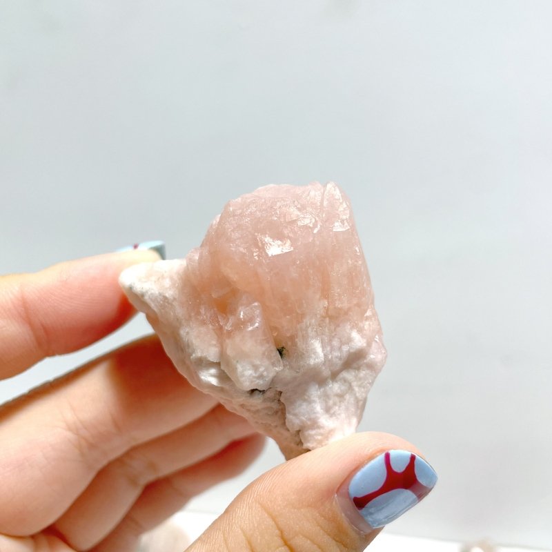 45 Pieces Raw Pink Quartz Specimen - Wholesale Crystals