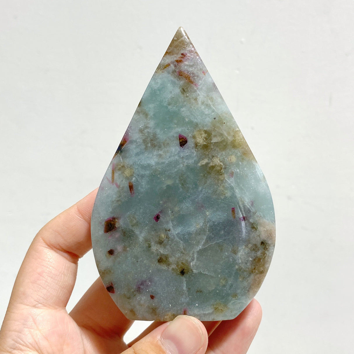 Pink & Blue Tourmaline Arrow Head Shape Wholesale (Crack)