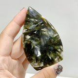 Green Mica Mixed Quartz Arrow Head Shape Wholesale