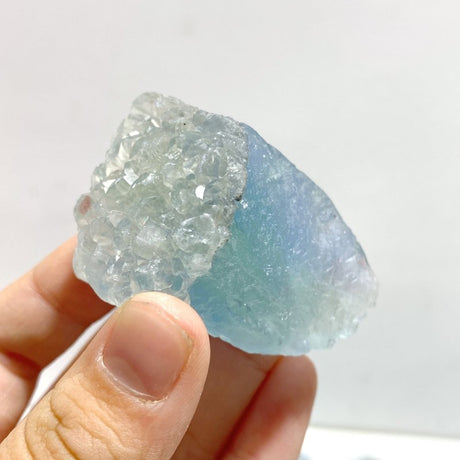 47 Pieces Blue Fluorite Mixed Calcite Raw Stone Specimen For Collection - Wholesale Crystals
