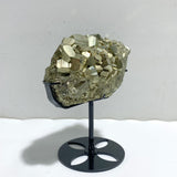 Natural Pyrite Mineral Specimen With Stand #A1