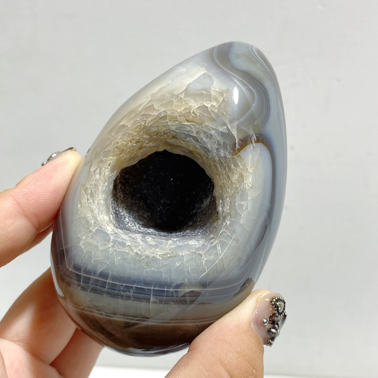 11 Pieces Geode Druzy Agate Eggs