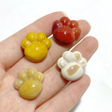 Mookaite Cat Paw Carving Wholesale