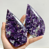 9 Pieces Spark Lepidolite Arrow Head Shape