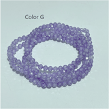 4MM Cut Faceted Cubic Zirconia Bracelet Wholesale - Wholesale Crystals