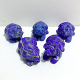 5 Pieces Lapis Lazuli Bears Carving - Wholesale Crystals