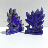 5 Pieces Lapis Lazuli Nine - tailed Fox Carving - Wholesale Crystals