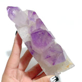 5 Pieces Large Amethyst Cluster Tower Point - Wholesale Crystals