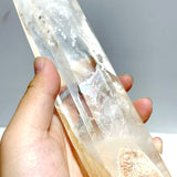 5 Pieces Large Clear Quartz Tower Point - Wholesale Crystals