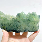 5 Pieces Large Natural Prehnite Tower Raw Side -Wholesale Crystals