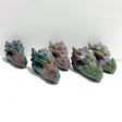 5 Pieces Ocean Jasper Dragon Head Carving - Wholesale Crystals