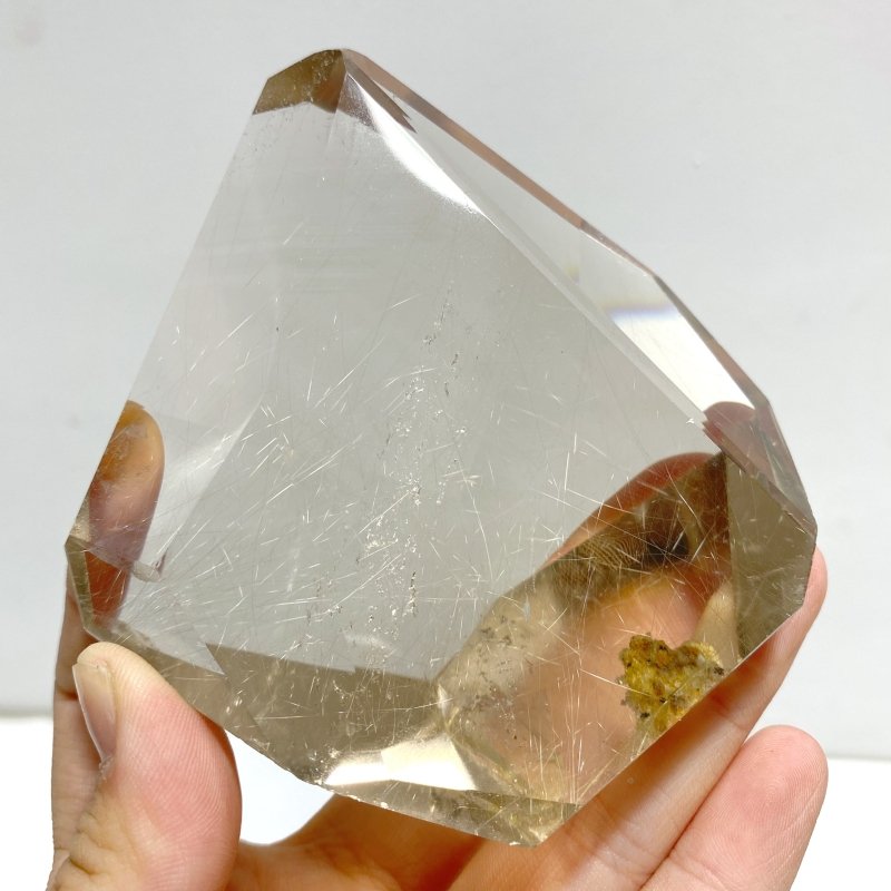 5 Pieces Unique Golden Rutile Quartz Free Form - Wholesale Crystals