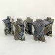5 Pieces Volcano Agate Male Body Carving (UV - Reactive) - Wholesale Crystals