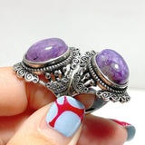 50 Pieces Charoite Different Styles Ring 3 - Wholesale Crystals
