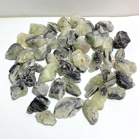 51 Pieces Heat Treatment Citrine Mixed Black Tourmaline Raw Stone -Wholesale Crystals