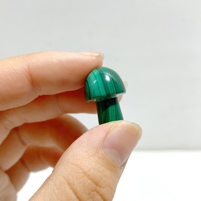 52 Pieces 2CM Malachite Mushroom - Wholesale Crystals