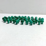 52 Pieces 2CM Malachite Mushroom - Wholesale Crystals