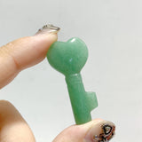 13 Types Heart Key Shape Wholesale Green Aventurine Tiger Eye Howlite