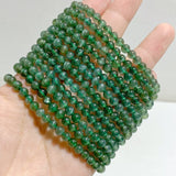 5mm Green Apatite Cat Eye Flash Bracelet Wholesale -Wholesale Crystals