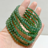 5mm Green Apatite Cat Eye Flash Bracelet Wholesale -Wholesale Crystals