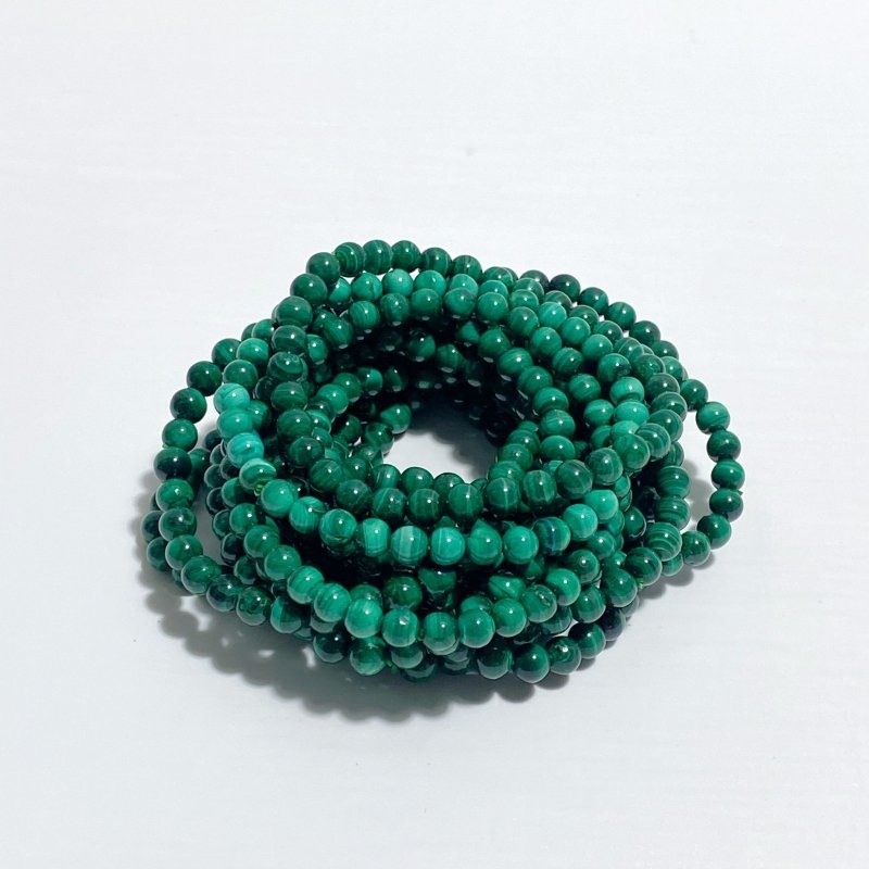5mm Malachite Bracelets Wholesale -Wholesale Crystals