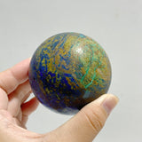 6 Pieces Azurite Mixed Malachite Spheres 2 -Wholesale Crystals