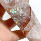 6 Pieces Fire Quartz Point Magic Scepter Wand With Stand - Wholesale Crystals