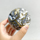 6 Pieces Geode 8th Vein Ocean Jasper Spheres -Wholesale Crystals