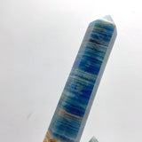 6 Pieces High Quality Blue Onyx Tower - Wholesale Crystals