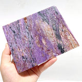 6 Pieces High Quality Charoite Slab - Wholesale Crystals
