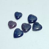 6 Pieces High Quality Cordierite Mixed Lepidocrocite Heart - Wholesale Crystals