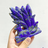 6 Pieces Lapis Lazuli Nine - tailed Fox Carving - Wholesale Crystals