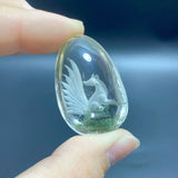 6 Pieces Nine - tailed Fox Garden Quartz Inner Scene Carving - Wholesale Crystals