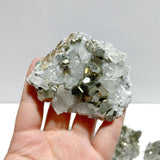 6 Pieces Pyrite Mixed Clear Quartz Cluster Specimen For Collection - Wholesale Crystals