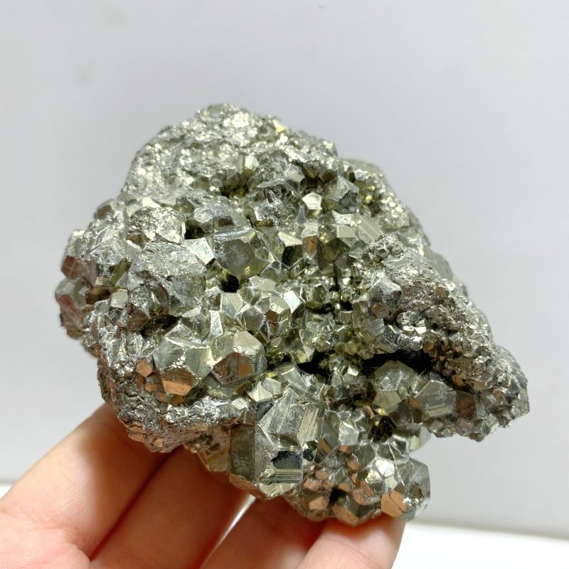 6 Pieces Raw Pyrite Mixed Calcite Specimen - Wholesale Crystals
