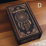 6 Wooden Tarot Cards Storage Box - Wholesale Crystals