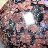 60.6KG Large Garnet Mixed Astrophyllite Sphere (Sea Freight Only) -Wholesale Crystals