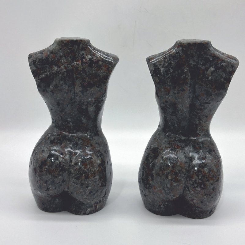 6.1in Large Yooperlite Goddess Carving Wholesale (UV Reactive) - Wholesale Crystals