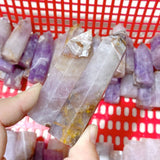 63 Pieces Amethyst Mixed Striped Agate Points - Wholesale Crystals