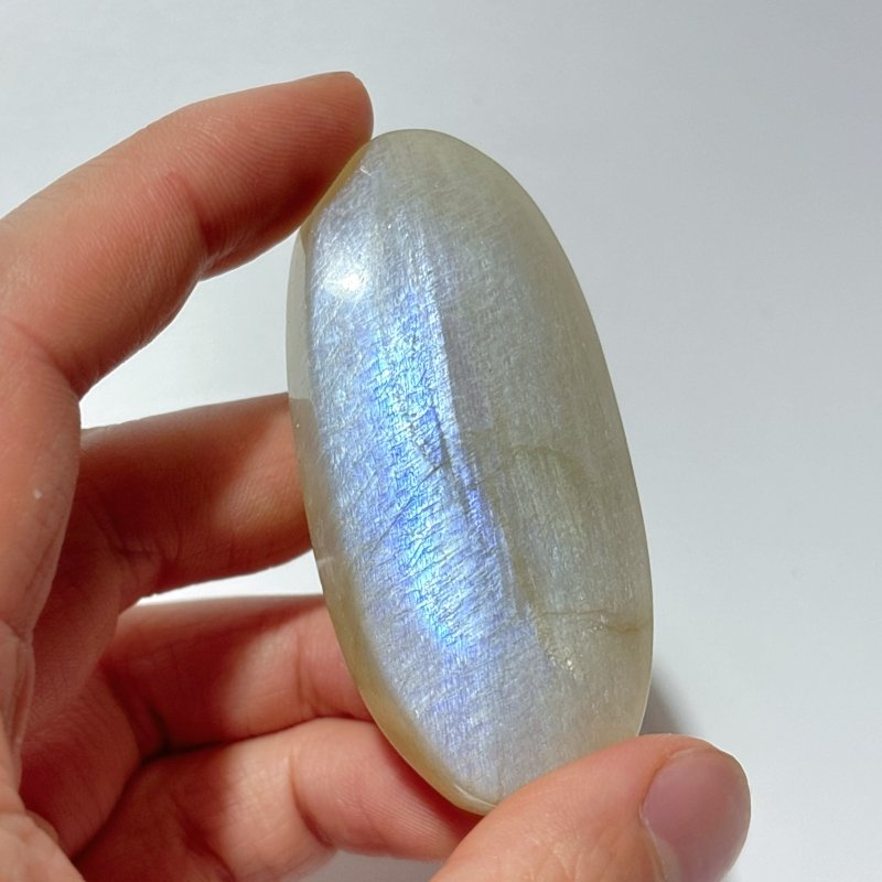 67 Pieces High Quality Small Blue Moonstone Palm -Wholesale Crystals