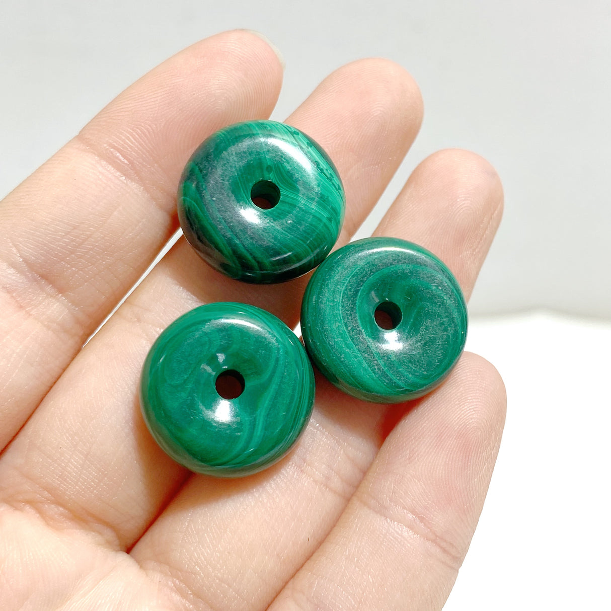 Malachite Donuts Crystal Wholesale