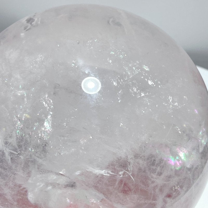 6.8in Large Clear Quartz Sphere - Wholesale Crystals