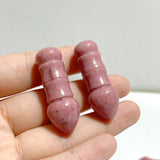 2 Types Penis Carving Wholesale Ocean Jasper Rhodonite