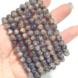 6mm Black Sunstone Golden Flash Sunstone Bracelets Wholesale - Wholesale Crystals