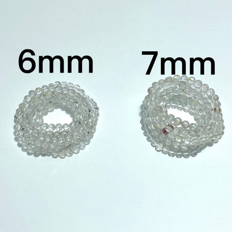 6mm/7mm Clear Quartz Bracelet Wholesale - Wholesale Crystals
