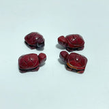6Types Mini Tortoise turtle Moss Agate&Caribbean Chevron Amethyst Carving Animals Wholesale - Wholesale Crystals