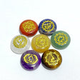 7 Chakra Natural Round Healing Stone Carved Wholesale - Wholesale Crystals