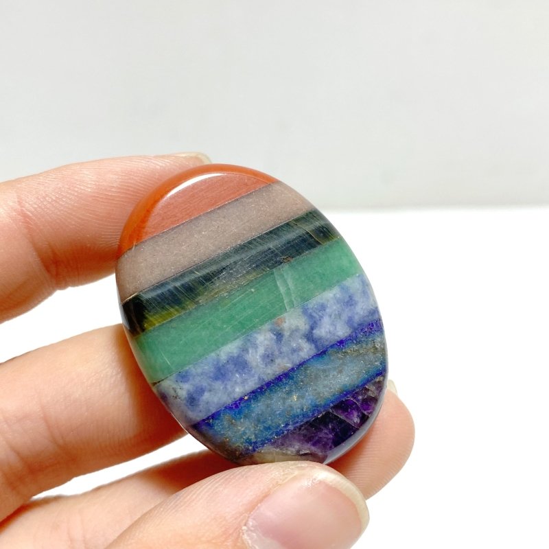 7 Chakra Palm Stone Wholesale - Wholesale Crystals